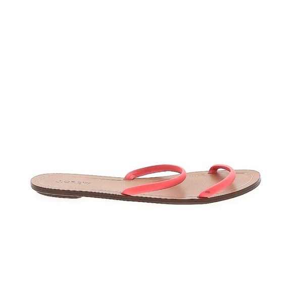 J. Crew | pink strap slip-on sandals - 10 - Picture 2 of 14